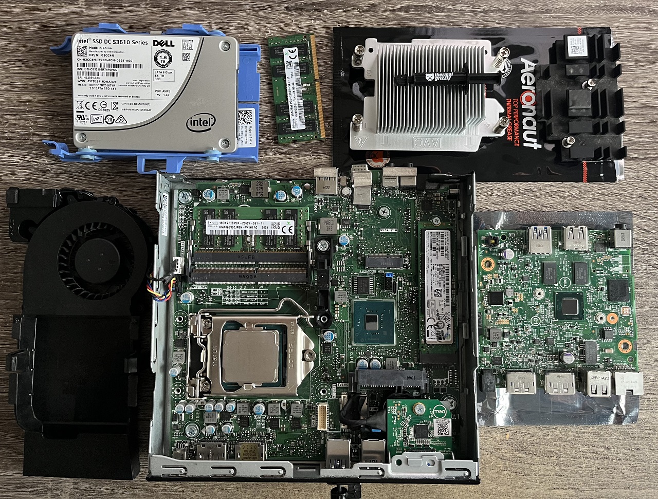 Dell Optiplex Micro 5070 + Wyse 3040